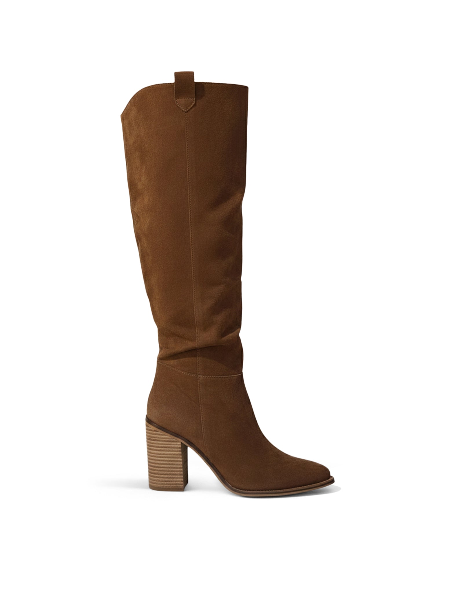 Botas Altas Estilo Western con Tacón Estable